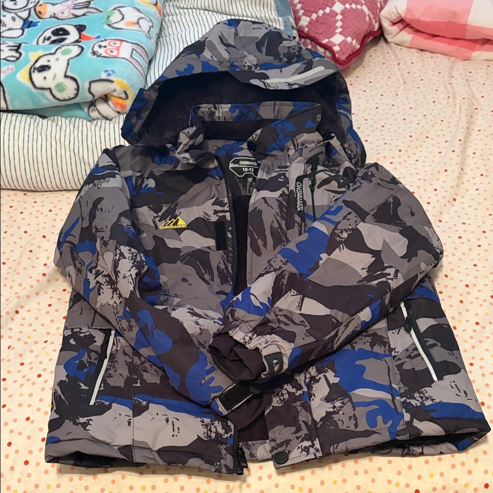 Camouflage Hooded Jacket